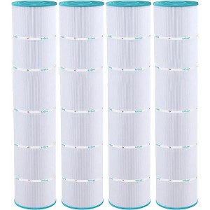 Hurricane 4 Pack HF7482-04 Advanced Pool Filter Cartridge Replacement for PJAN145, Unicel C-7482, Filbur FC-0820, Jandy Industries CL580, CV580 - 1 of 4