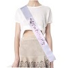 Meant2tobe Retirement Decorations Party Sash and Crown for Women, Pink - image 2 of 4