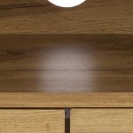 oak/black
