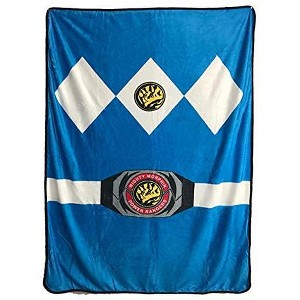Bazillion Dreams Power Rangers Black Ranger Fleece Softest Comfy Throw Blanket for Adults & Kids| Measures 60 x 45 Inches - 1 of 4