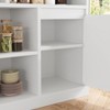 Fluted Sideboard Buffet Cabinet with Adjustable Shelves, Modern Credenza with 2 Enclose Storage Space - 4 of 4