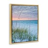 Stupell Industries Coastal Sea Grass Sprigs Beach Shore Floating Frame Canvas Art - 2 of 4