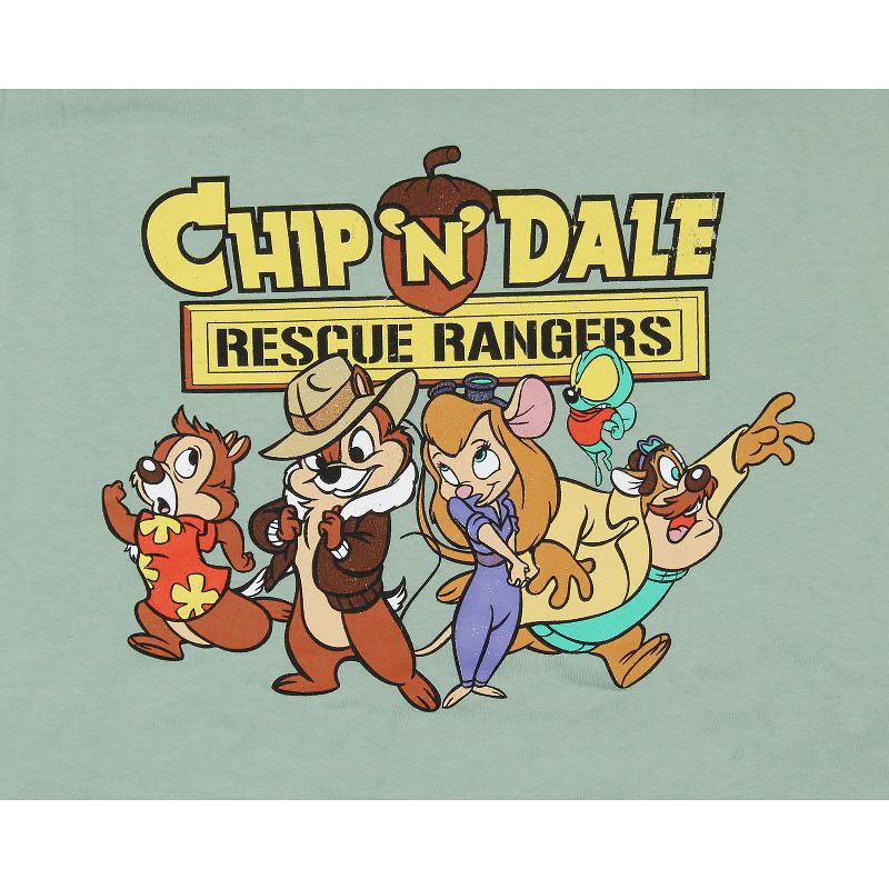 Disney Men's Chip 'N Dale Rescue Rangers Group Graphic Print T-Shirt, 3 of 6
