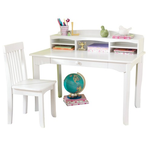 Kids' Highlands Desk With Hutch White - Hillsdale Furniture : Target