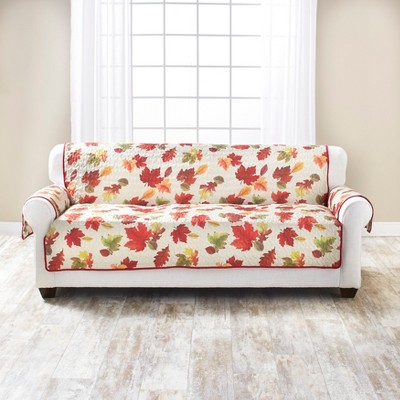 Lakeside Fall Sofa Cover - Multifunctional & Reversible Seasonal Furniture Protector