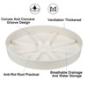 Unique Bargains Lightweight Sturdy Durable Nordic Minimalist Plant Saucers 2 Pcs - 4 of 4