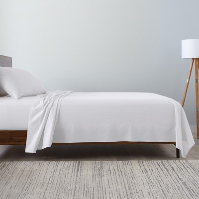 White Full Super Soft Triple Brushed Microfiber Sheet Set