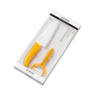 Kyocera Advanced Ceramics 5.5-inch Santoku Knife & Y Peeler Set - 1 of 1