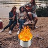 27" Smokeless Fire Pit with Adjustable Airflow, 304 Stainless Steel Wood-Burning Firepit, 360° Heat & Secondary Burn Technology, Outdoor Fire Bowl - 3 of 4