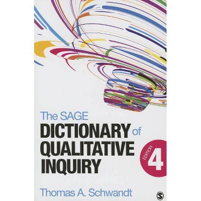 The Sage Dictionary of Qualitative Inquiry - 4th Edition by  Thomas A Schwandt (Paperback)