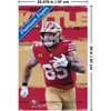 Trends International NFL San Francisco 49ers - George Kittle 25 Unframed Wall Poster Prints - 3 of 4