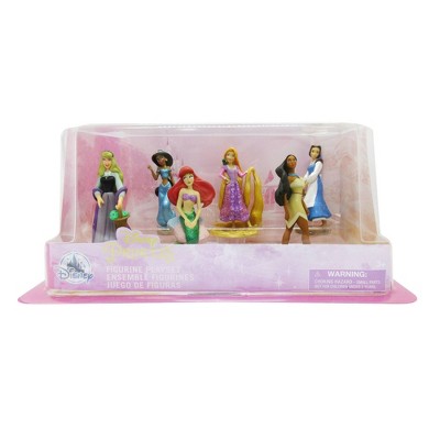 Disney Princess Mini Figures- 6pc - Disney store