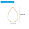 Unique Bargains Copper Versatile Durable Creative Earring Beading Hoop 30 Pcs - 2 of 4