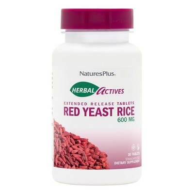 Red Yeast Rice Extended Release 600 mg by Nature's Plus  -  30 Tablet