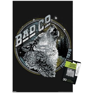 Trends International Bad Company - 1976 Wolf Tour Unframed Wall Poster Prints - 1 of 4