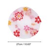 Unique Bargains Floral Single Layer Shower Cap 5 Pcs - 2 of 4