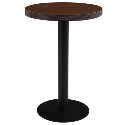 vidaXL Bistro Table Dark Brown 23.6 in. MDF
