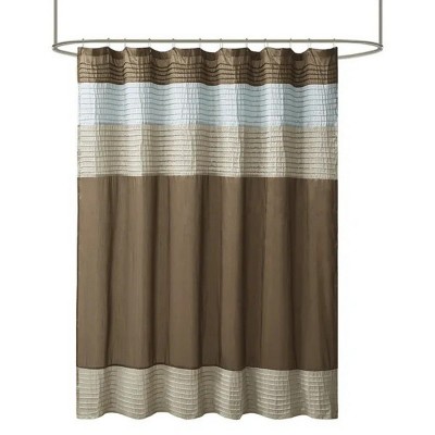 LunaLulinlk Faux Silk Shower Curtain