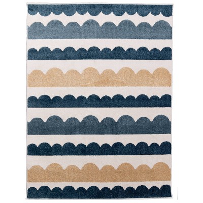 Orian Playroom Scallop Rug