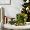 Holiday Forest Fir Glass Jar Candle Green - Threshold™ - image 2 of 3