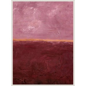 Amanti Art Edge Rose by Design Fabrikken Framed Canvas Wall Art - 1 of 4