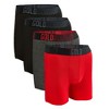 Gold Standard Mens 4-Pack Performance Boxer Briefs Athletic Underwear - 3 of 3