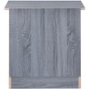 Passion Furniture Hudson 3-Drawer Nightstand (23 in. H x 22 in. W x 18 in. D) - 4 of 4