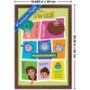 Trends International Netflix The Twits (2025) - Grid Framed Wall Poster Prints - 3 of 4