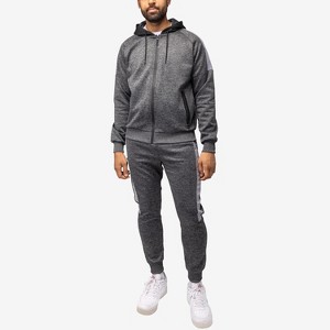 CULTURA Men's Zip Up Hoodie Track Suit - 1 of 4