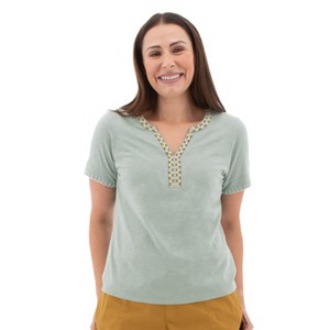 Aventura Clothing Women's Kateri Short Sleeve Top - 1 of 4