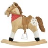 Qaba Kids Plush Ride-On Rocking Horse Toy Cowboy Rocker with Fun Realistic Sounds for Child 3-6 Years Old - 4 of 4