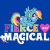 My Little Pony: Friendship is Magic Rainbow Dash Fierce and Magical  T-Shirt - Royal Blue - 4T - 2 of 3