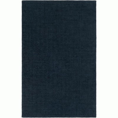 Mark & Day Rennes 5'x8' Rectangle Loomed Indoor Area Rugs Navy: Modern Wool, Stain-Resistant, Pet Friendly, Handmade