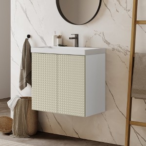 BOLERO 24" Vanity with Ceramic Integral Sink - 1 of 2