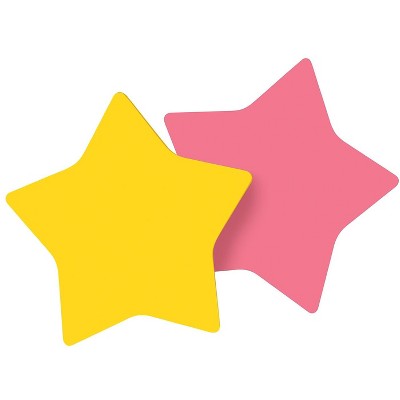 Post-it Die-Cut Shaped Notepads 2.6" x 2.6" Assorted Colors Star-Shaped 7350-STR