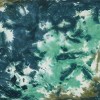 tagltd 24"x 16" Blue Tie Dye Lumbar Cotton Accent Decorative Throw Pillow Poly Filled Removable Insert Rectangle - 3 of 3