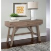 HomeStock Tracey Desk, 47.1"W x 21.3"D x 31.1"H, Gray - 2 of 4