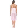 Casual Nights Women's Satin Lace Camisole Nightgown - 4 of 4