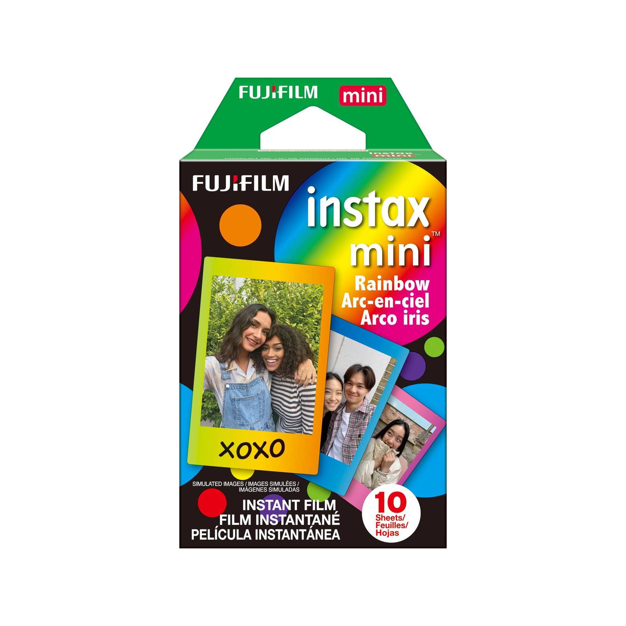 Fujifilm instax mini Rainbow Instant Film - 10ct