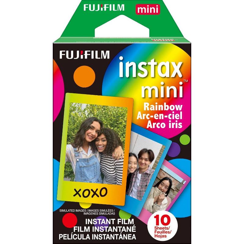 Fujifilm INSTAX MINI Rainbow Instant Film, 1 of 9