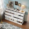 63" Dresser with 18 Drawers & Charging Station, Large TV Stand for Bedroom - 3 of 4