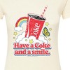 Women's - Coca-Cola - Have A Coke And A Smile Fitted Graphic T-Shirt - 2 of 3