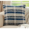 Saro Lifestyle Striped Woven Cotton Throw Pillow With Poly Filling - image 3 of 3