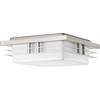 Progress Lighting Helm 1-Light LED Flush Mount, Brushed Nickel, Acrylic Shade - 2 of 4