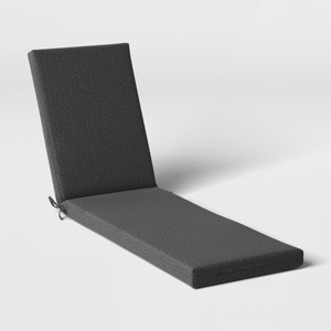 78"x24" Woven Outdoor Chaise Lounge Cushion - Threshold™ - 1 of 4