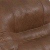 Royal Hampton 41 Inch leatherette Reclining Chair with USB Port, Brown - 3 of 4