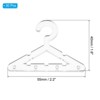 Unique Bargains Mini Acrylic Coat Hangers Earring Hangers 30 Pcs - 2 of 4
