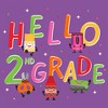 Girl's Crayola Hello 2nd Grade  T-Shirt - Purple Berry - Large - image 2 of 4