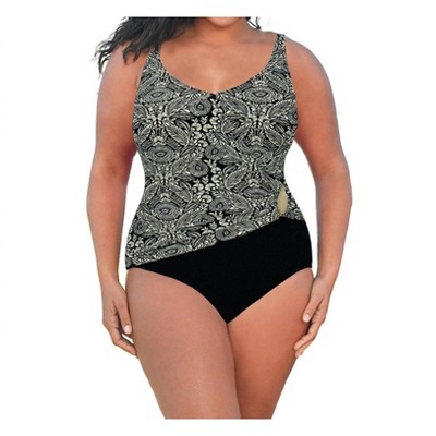 Women's Chic Plus Size Teresina One Piece Swimsuit - Always for Me