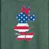 Women's - Disney - Americana Lightweight French Terry Wide Neck Long Sleeve Shirt - 2 of 4